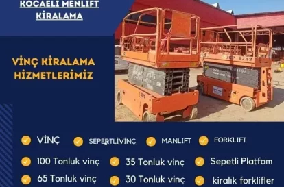 Kocaeli Menlift Kiralama