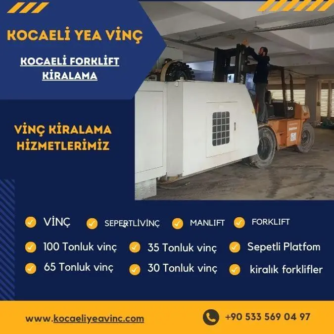 kocaeli fortklift Kiralama